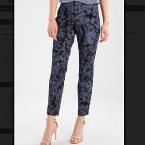 Banana Republic Sloan Skinny Floral Ankle Crop